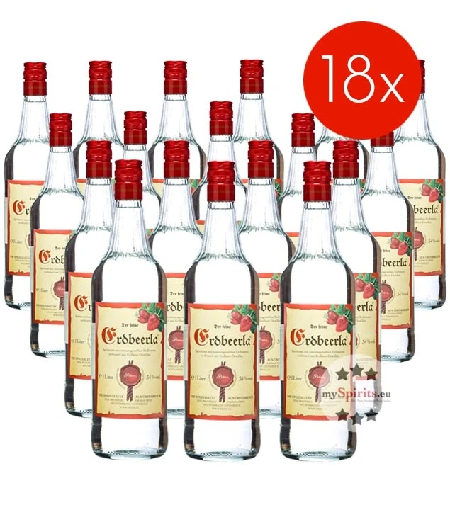 Prinz Erdbeerla / 34% Vol - 18 Flaschen 1 Prinz Erdbeerla / 34% Vol - 18 Flaschen
