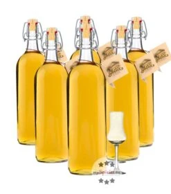 6 X Prinz Alte Kirsche 1l + Gratis Schnapskelch