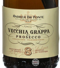 Andrea Da Ponte Vecchia Grappa Di Prosecco -Spirituosen Angebote Store andrea da ponte vecchia grappa di prosecco 07 l 5