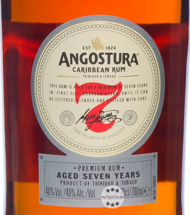 Angostura 7 Jahre Dark Rum 2 Angostura 7 Jahre Dark Rum – Bild 2