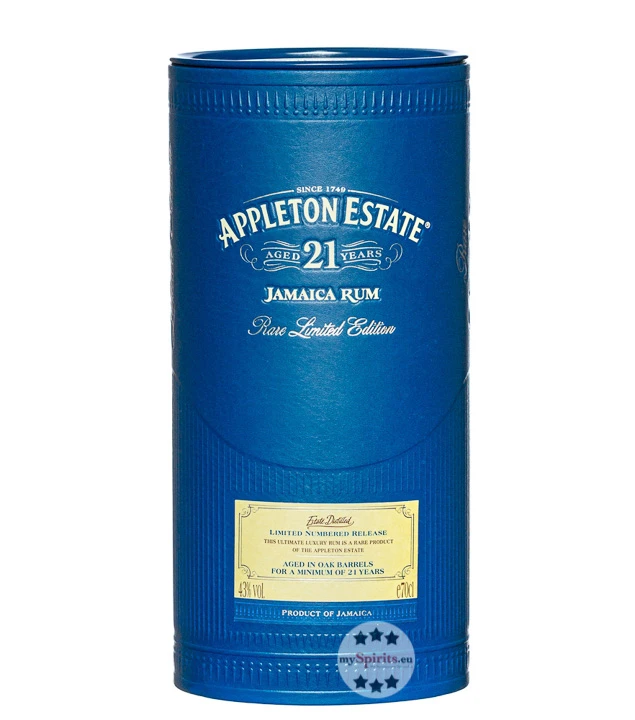 Appleton Estate 21 Jahre Jamaica Rum 5 Appleton Estate 21 Jahre Jamaica Rum – Bild 5