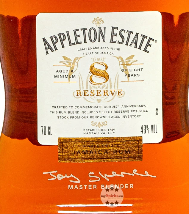 Appleton Estate 8 Reserve Rum 2 Appleton Estate 8 Reserve Rum – Bild 2
