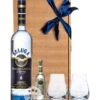 Beluga Vodka Geschenkset: Transatlantic Vodka + Mini + 2 Wodka-Gläser