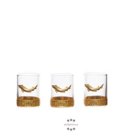 Beluga Vodka Geschenkset: Beluga Allure Vodka + 3 Shot-Gläser -Spirituosen Angebote Store beluga allure vodka geschenkset mit 3 glaesern 1