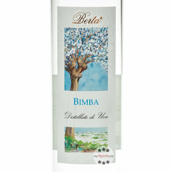 Grappa Berta Bimba Distillato Di Uva 2 Grappa Berta Bimba Distillato Di Uva – Bild 2