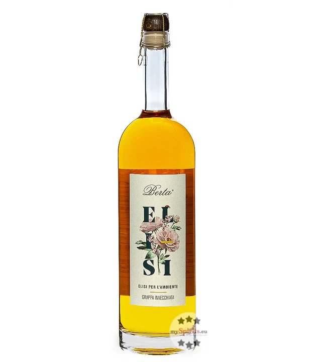 Berta Elisi Grappa Invecchiata 1,0l 2 Berta Elisi Grappa Invecchiata 1,0l – Bild 2