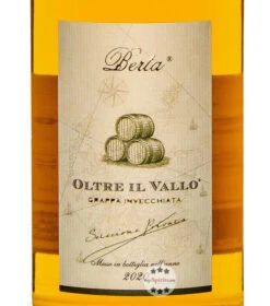 Berta Oltre Il Vallo - Grappa Invecchiata Whisky Finish -Spirituosen Angebote Store berta oltre il vallo grappa 07 liter 5