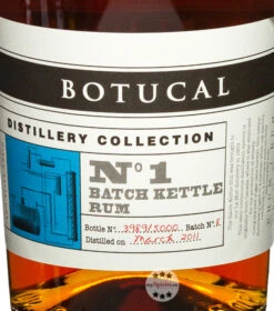 Botucal No 1 Distillery Collection Batch Kettle Rum -Spirituosen Angebote Store botucal rum distillery collection no 1 batch kettel 5