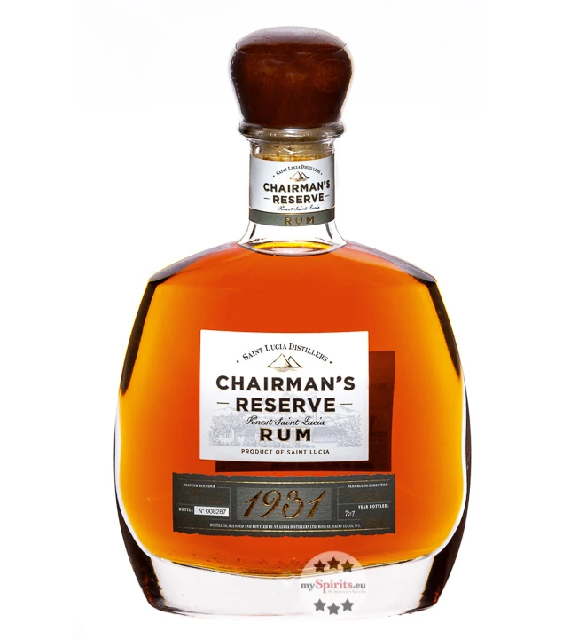 Chairman's Reserve 1931 Cuvée Rum 2 Chairman's Reserve 1931 Cuvée Rum – Bild 2