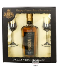 Dalla Vecchia Set Grappa Invecchiata Superiore