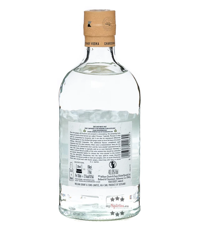 Discarded Grape Skin Chardonnay Vodka 3 Discarded Grape Skin Chardonnay Vodka – Bild 3