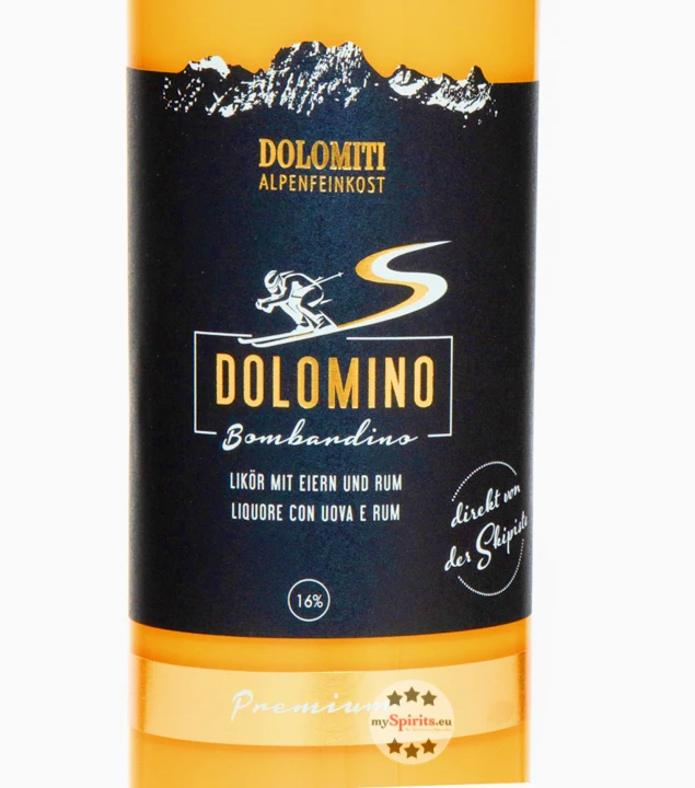 Dolomiti Bombardino Dolomino Eierlikör 1l 2 Dolomiti Bombardino Dolomino Eierlikör 1l – Bild 2