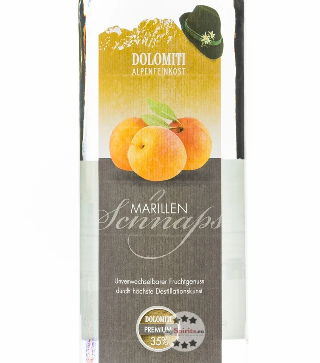 Dolomiti Marillen Schnaps 2 Dolomiti Marillen Schnaps – Bild 2