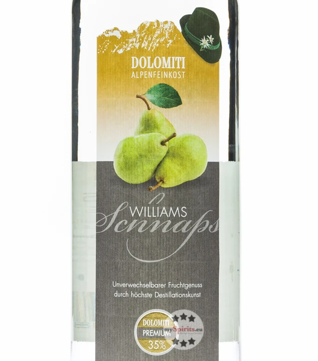Dolomiti Williams-Birnen-Schnaps 2 Dolomiti Williams-Birnen-Schnaps – Bild 2
