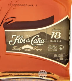Flor De Cana 18 Jahre Rum -Spirituosen Angebote Store flor de cana centenario gold rum 18 jahre 07 liter 5