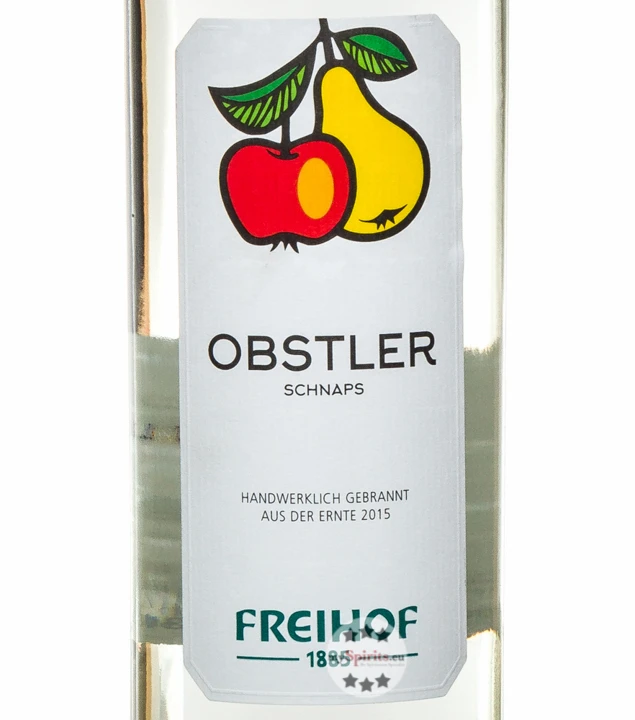 Freihof Obstler Schnaps 0,5l 2 Freihof Obstler Schnaps 0,5l – Bild 2