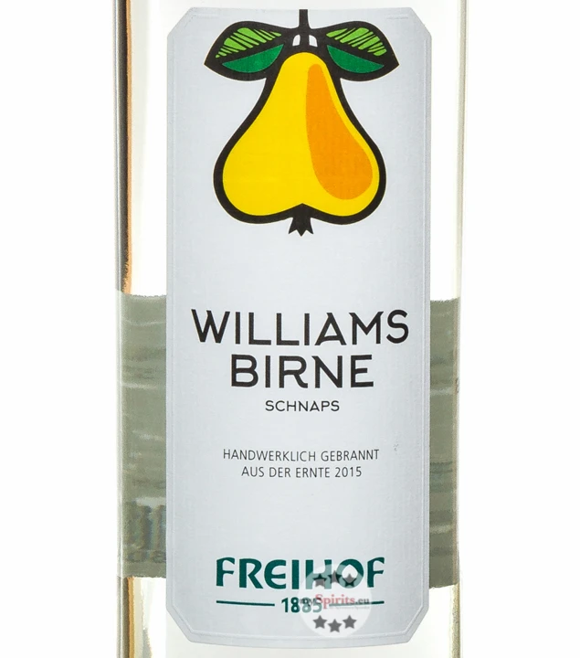 Freihof Williams Birnen Schnaps 0,5l 2 Freihof Williams Birnen Schnaps 0,5l – Bild 2