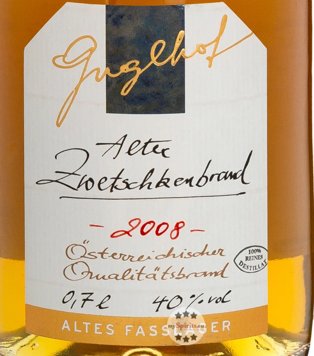 Guglhof Alter Zwetschken Brand 2 Guglhof Alter Zwetschken Brand – Bild 2