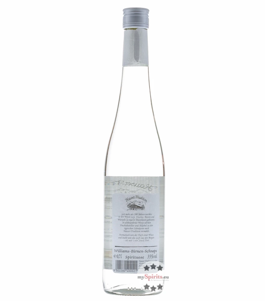 Hauser Williams-Birnen-Schnaps 0,7l 3 Hauser Williams-Birnen-Schnaps 0,7l – Bild 3