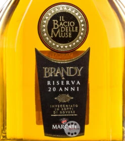 Marcati Brandy 20 Jahre „Il Bacio Delle Muse“ -Spirituosen Angebote Store marcati brandy 20 jahre 07 3