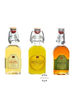 Marcati Geschenkset Gagliano III Selezioni -Spirituosen Angebote Store marcati geschenkset gagliano ill selezioni 3 x 0 1 liter 1