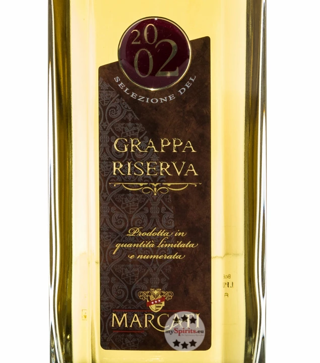 Marcati Grappa Riserva Jahrgang 2002 In Holzkiste 3 Marcati Grappa Riserva Jahrgang 2002 In Holzkiste – Bild 3