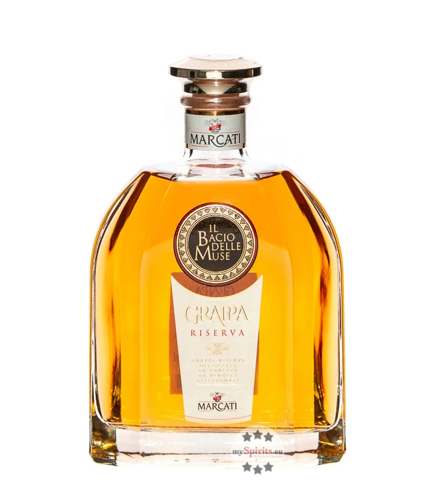 Marcati Grappa Riserva „Il Bacio Delle Muse“ In Geschenkbox 2 Marcati Grappa Riserva „Il Bacio Delle Muse“ In Geschenkbox – Bild 2