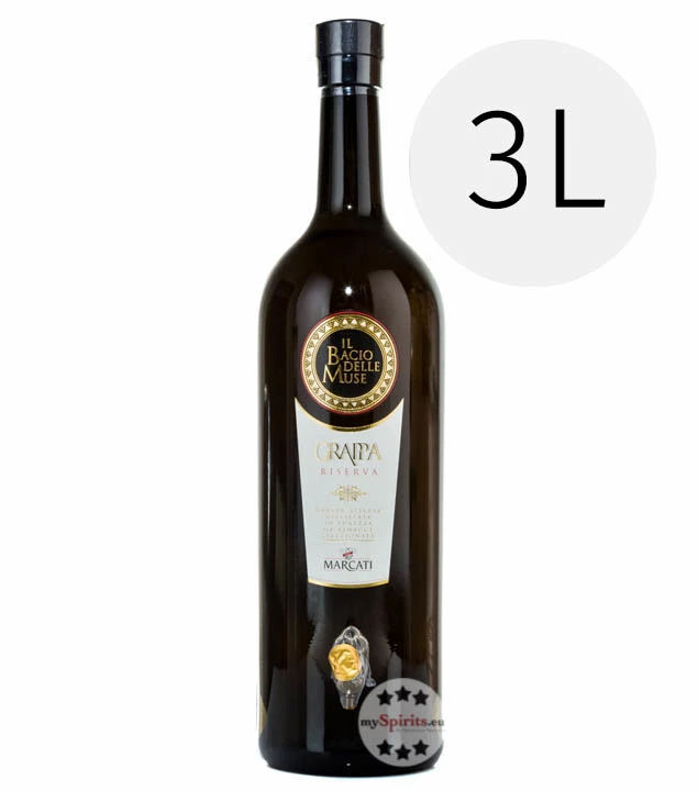 Marcati Grappa Riserva Magnum „Il Bacio Delle Muse“ 1 Marcati Grappa Riserva Magnum „Il Bacio Delle Muse“