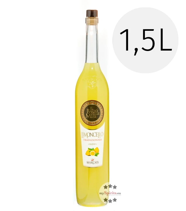 Marcati Limoncello „Bacio Delle Muse“ 1,5l 1 Marcati Limoncello „Bacio Delle Muse“ 1,5l