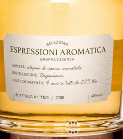 Marzadro Grappa Espressioni Aromatica -Spirituosen Angebote Store marzadro espressioni aromatica 07 liter 4