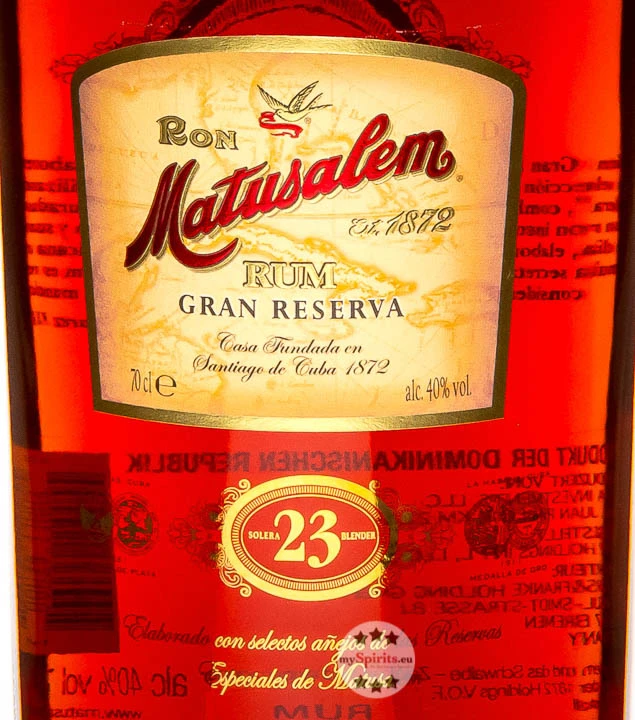 Ron Matusalem 23 Gran Reserva Rum 3 Ron Matusalem 23 Gran Reserva Rum – Bild 3