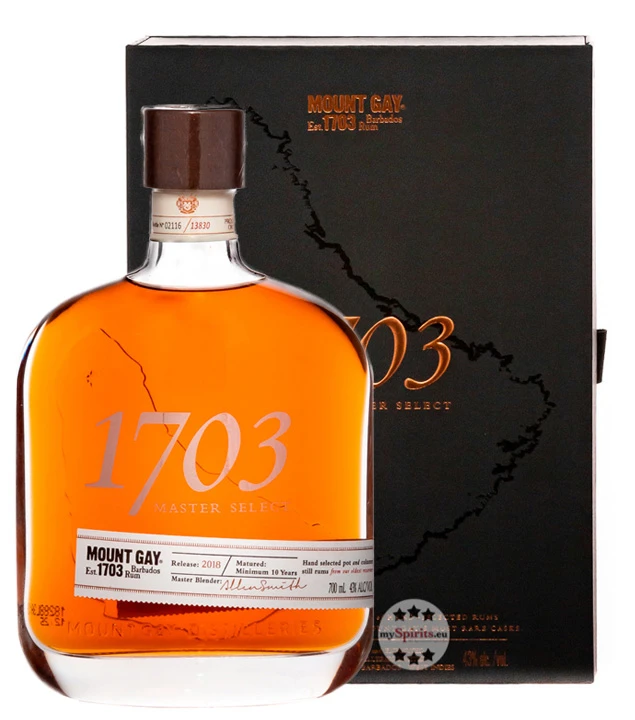 Mount Gay 1703 Master Select Rum 1 Mount Gay 1703 Master Select Rum