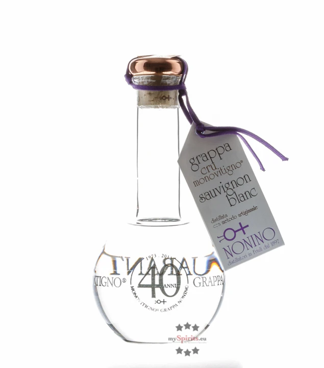Nonino Grappa Cru Monovitigno Sauvignon Blanc 0,2 L 2 Nonino Grappa Cru Monovitigno Sauvignon Blanc 0,2 L – Bild 2