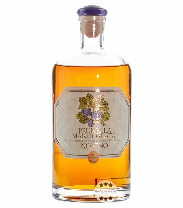 Grappa Nonino Prunella Mandorlata - Pflaumenlikör 2 Grappa Nonino Prunella Mandorlata - Pflaumenlikör – Bild 2