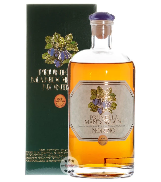 Grappa Nonino Prunella Mandorlata - Pflaumenlikör 1 Grappa Nonino Prunella Mandorlata - Pflaumenlikör