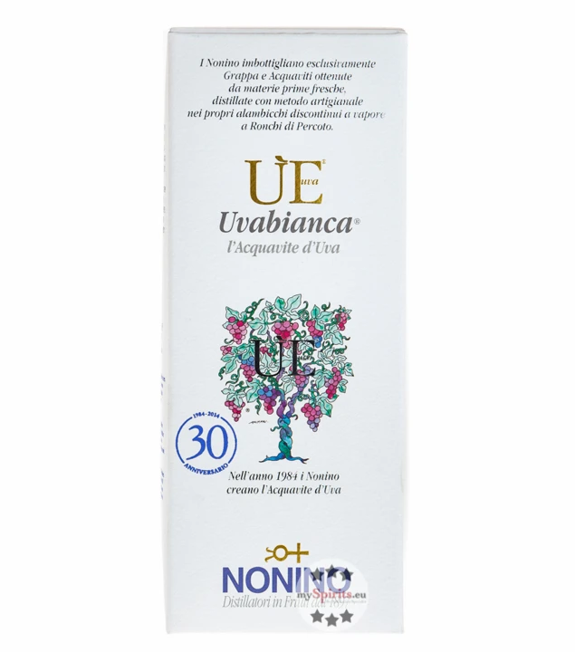 Grappa Nonino ÙE Uvabianca Traubenbrand 0,35 L 4 Grappa Nonino ÙE Uvabianca Traubenbrand 0,35 L – Bild 4