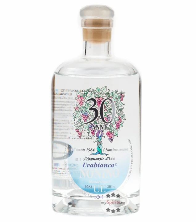 Grappa Nonino ÙE Uvabianca Traubenbrand 0,35 L 2 Grappa Nonino ÙE Uvabianca Traubenbrand 0,35 L – Bild 2