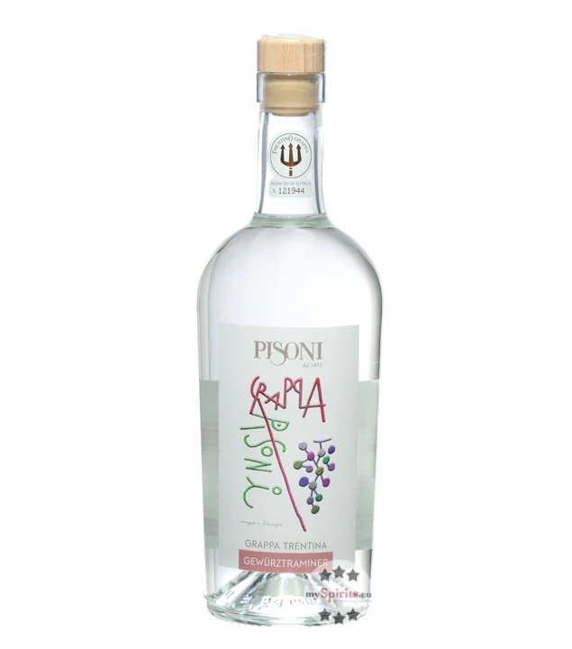 Pisoni Gewürztraminer Grappa 1 Pisoni Gewürztraminer Grappa