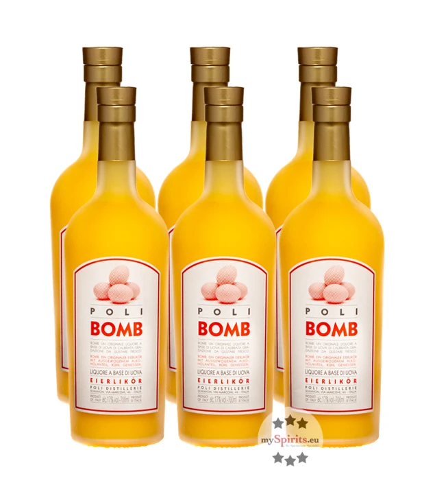 6 X Poli Bomb Eierlikör 1 6 X Poli Bomb Eierlikör