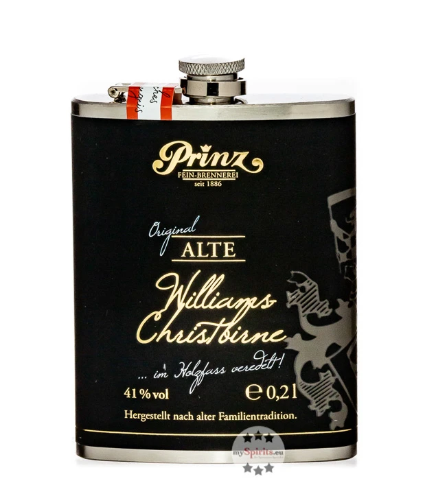 Prinz Flachmann Alte Williams-Christ-Birne 0,2l 1 Prinz Flachmann Alte Williams-Christ-Birne 0,2l