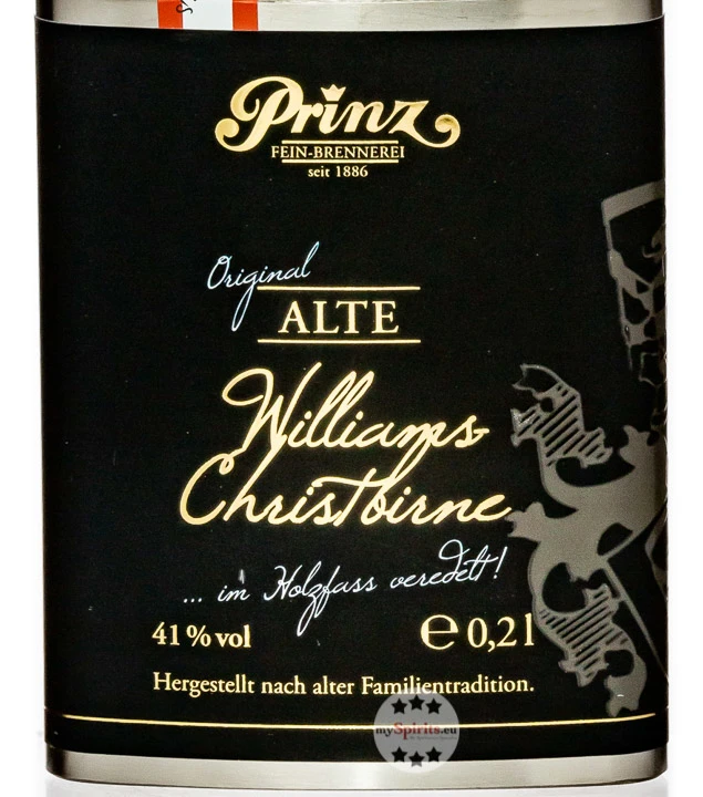 Prinz Flachmann Alte Williams-Christ-Birne 0,2l 2 Prinz Flachmann Alte Williams-Christ-Birne 0,2l – Bild 2