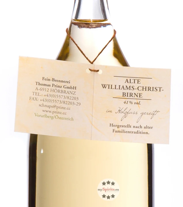 Prinz Alte Williams-Christ-Birne 0,7l 2 Prinz Alte Williams-Christ-Birne 0,7l – Bild 2