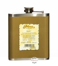 Prinz Flachmann Hausschnaps 0,2l -Spirituosen Angebote Store prinz flachmann hausschnaps 02 liter edelstahlflasche 4