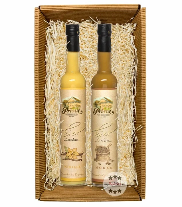 Prinz Geschenk-Set Osternest Mit Eierlikören 1 Prinz Geschenk-Set Osternest Mit Eierlikören