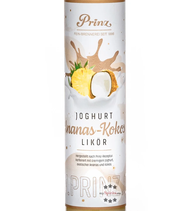 Prinz Joghurt-Ananas-Kokos Likör 2 Prinz Joghurt-Ananas-Kokos Likör – Bild 2