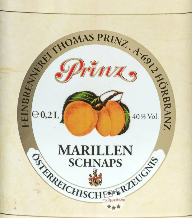 Prinz Flachmann Marillen-Schnaps 0,2l 2 Prinz Flachmann Marillen-Schnaps 0,2l – Bild 2