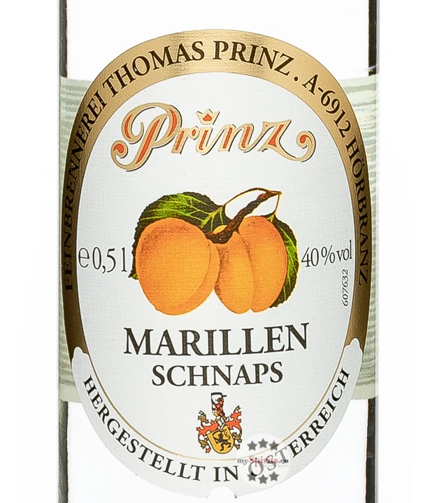 Prinz Marillen-Schnaps 0,5l 2 Prinz Marillen-Schnaps 0,5l – Bild 2