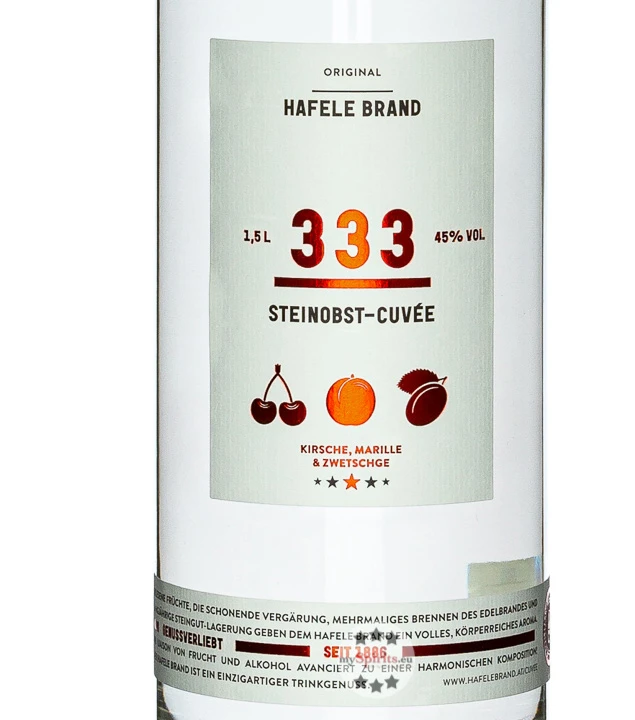 Prinz Hafele Brand 333 Steinobst Cuvée 1,5l – Bild 3