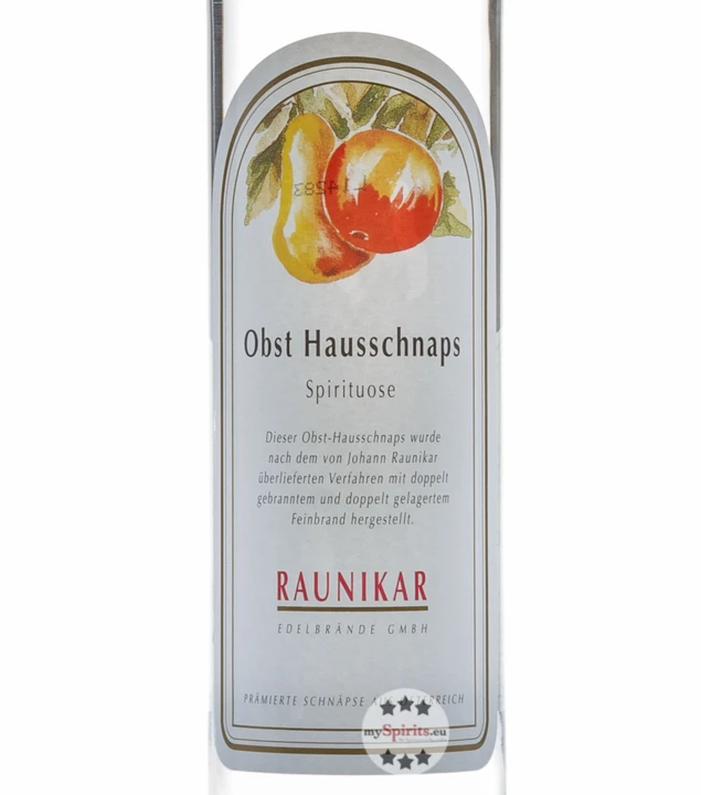Raunikar Obst Hausschnaps 2 Raunikar Obst Hausschnaps – Bild 2