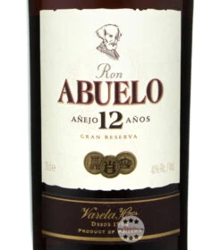 Ron Abuelo 12 Años Panama Rum -Spirituosen Angebote Store ron abuelo 12 jahre rum 0 7 liter 5